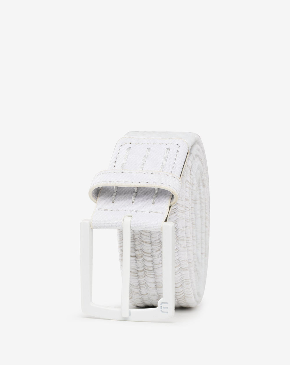 White/Micro Chip Travis Mathew Popsicle 2.0 Stretch Woven Belt