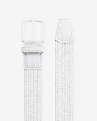 White/Micro Chip Travis Mathew Popsicle 2.0 Stretch Woven Belt
