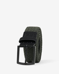 Dark Olive Travis Mathew Full Bar Stretch Woven Belt