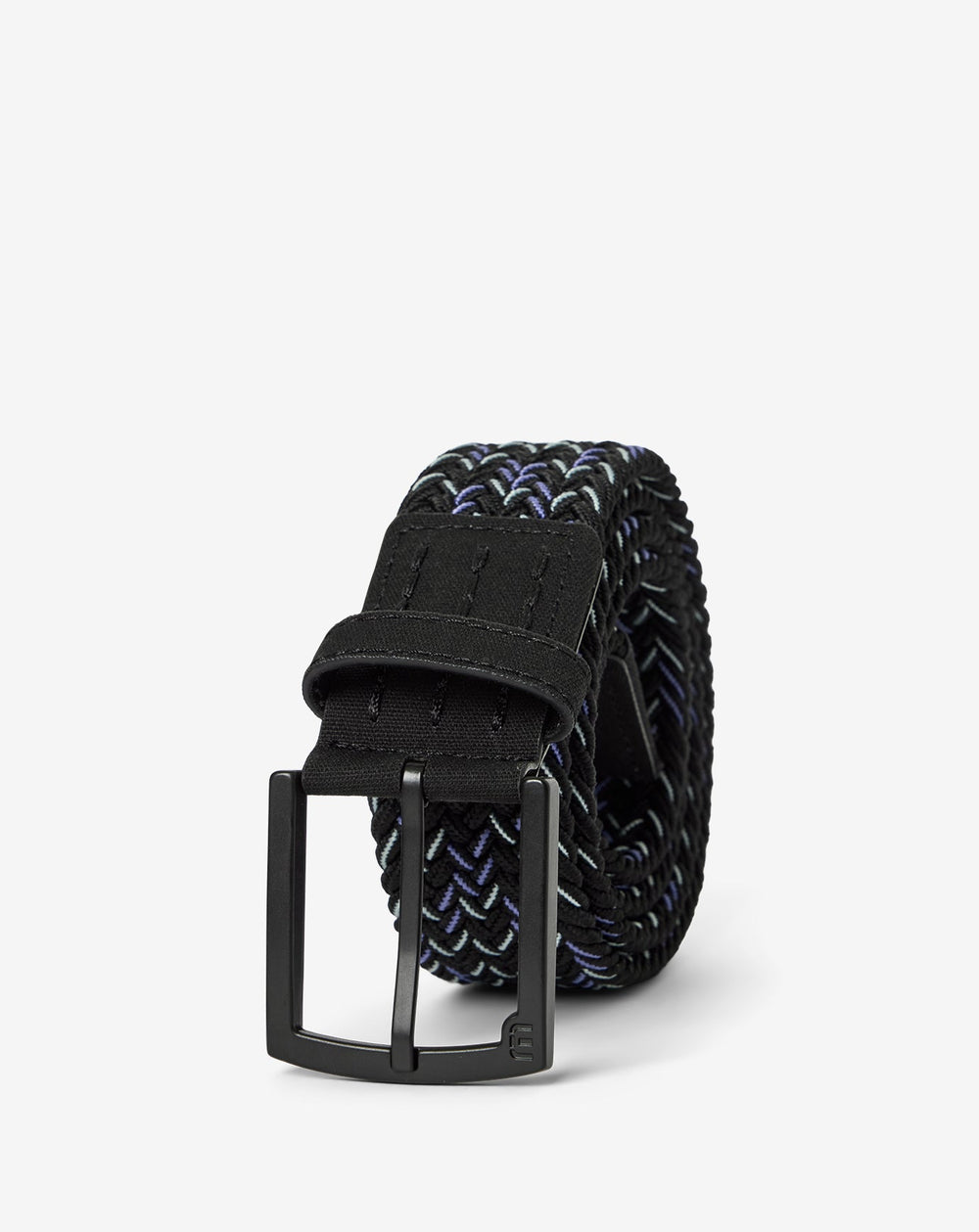 Black Travis Mathew Local Flavor Stretch Woven Belt