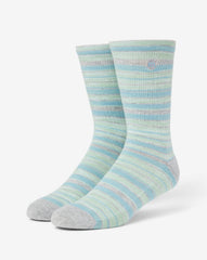 Heather Light Grey Travis Mathew River Picnic Crew Sock