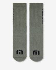 Dark Olive Travis Mathew Golf Sucks Crew Sock