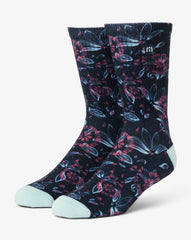 Mood Indigo Travis Mathew Flourish Crew Sock