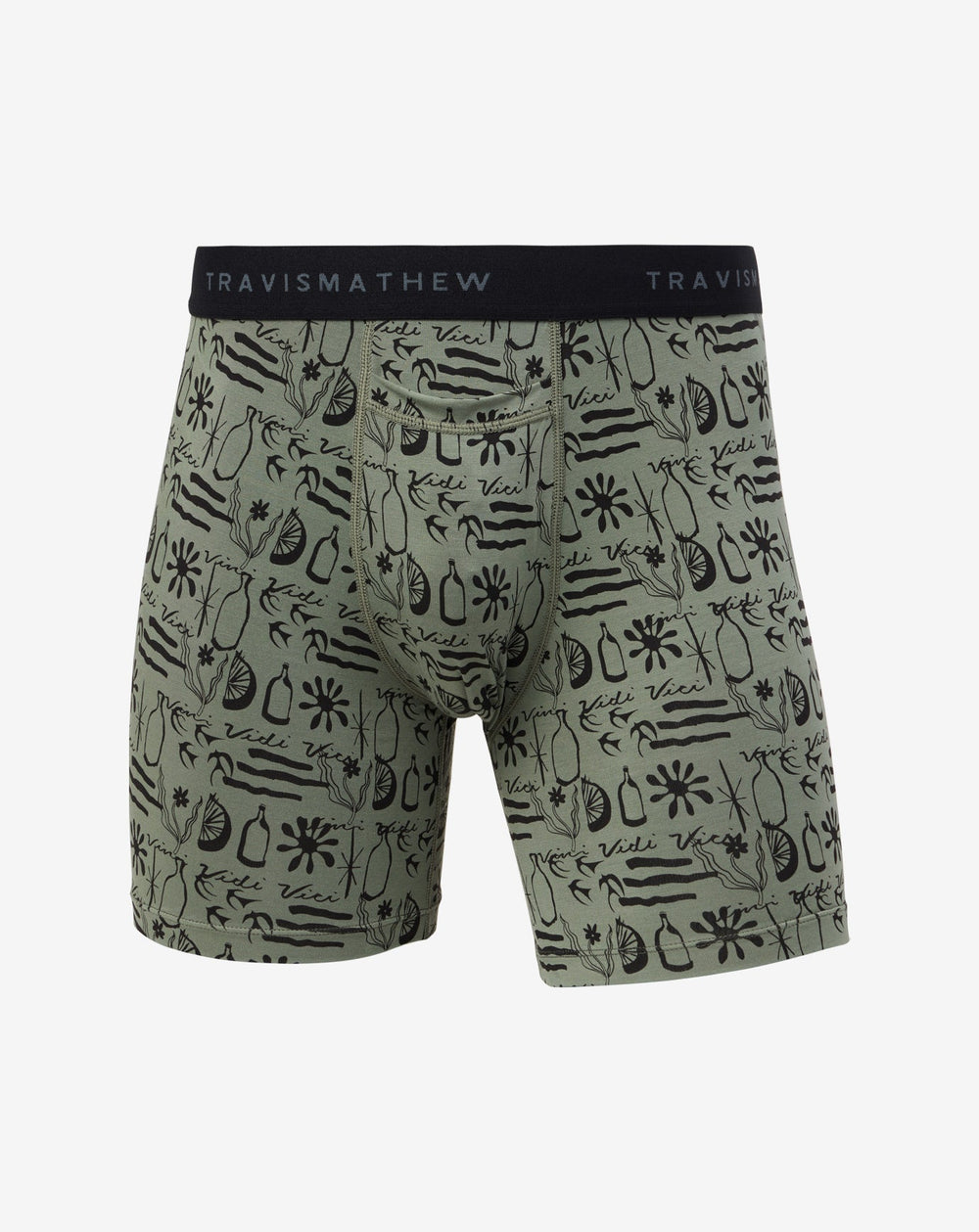 Dark Olive Travis Mathew Cabana Boxer
