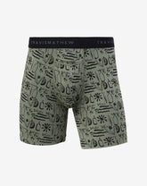 Dark Olive Travis Mathew Cabana Boxer