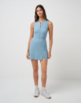 Smoke Blue Travis Mathew Sunfire Zip Dress