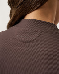 Coffee Grounds Travis Mathew Limitless Moveknit Short Sleeve Top