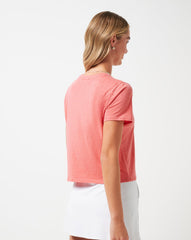 Heather Porcelain Rose Travis Mathew Ten For Ten Graphic Tee