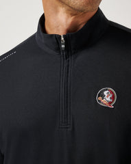 Black Travis Mathew FSU Time To Tailgate Quarter Zip