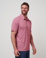 Heather Red Travis Mathew Mississippi School Pride Polo