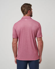 Heather Red Travis Mathew Mississippi School Pride Polo