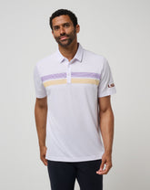 White/Purple Travis Mathew LSU Top Recruit Polo