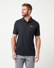 Black Travis Mathew LSU School Pride Polo