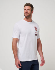 White Travis Mathew Auburn Playoffs 2.0 Tee