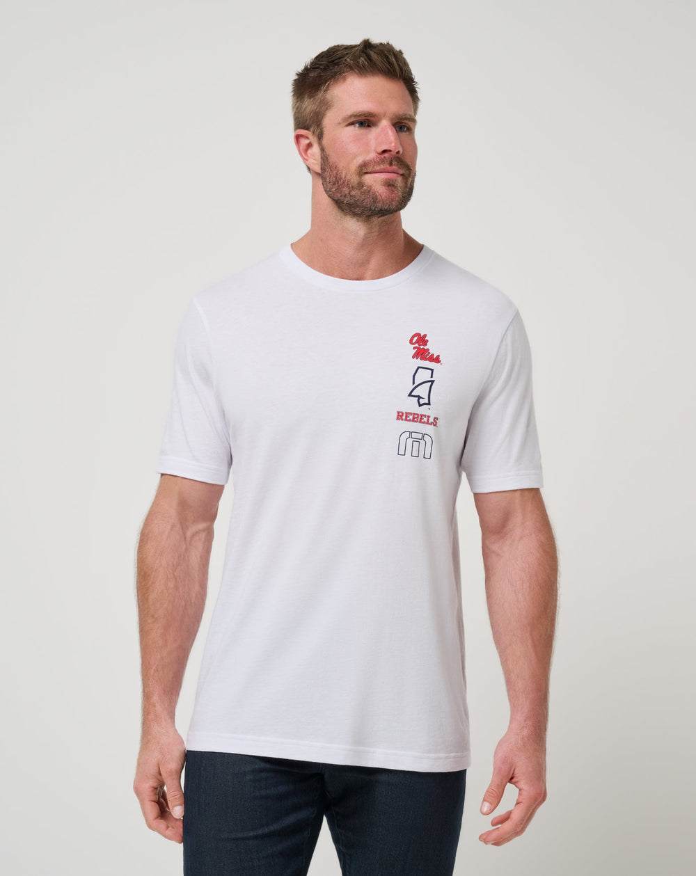 White Travis Mathew Mississippi Playoffs 2.0 Tee