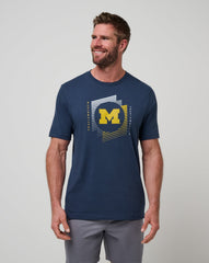 Navy Travis Mathew Michigan Underdogs Tee