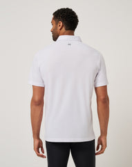 White/Black Travis Mathew Iowa Top Recruit Polo