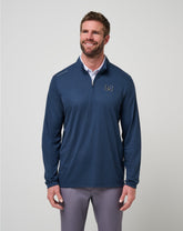 Navy Travis Mathew Michigan Time To Tailgate Quarter Zip