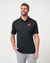 Black Travis Mathew Nebraska School Pride Polo