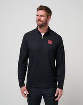 Black Travis Mathew Nebraska Time To Tailgate Quarter Zip