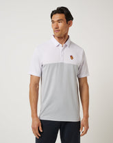 White/Heather Grey Travis Mathew ASU Drop Back Polo