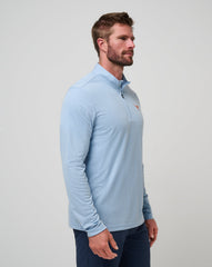 Heather Blue Travis Mathew UT Austin Time To Tailgate Quarter Zip
