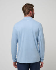 Heather Blue Travis Mathew UT Austin Time To Tailgate Quarter Zip