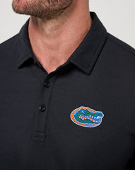 Black Travis Mathew Florida School Pride Polo