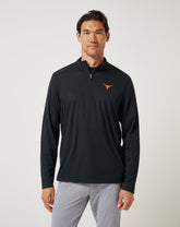 Black Travis Mathew UT Austin Time To Tailgate Quarter Zip