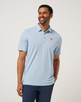 Heather Blue Travis Mathew UT Austin School Pride Polo