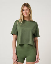 Heather Bronze Green Travis Mathew Always Forever Tee