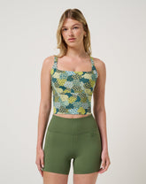 Bronze Green Multi Travis Mathew Daylight Tank