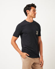 Black Travis Mathew Lost Cave Pocket Tee