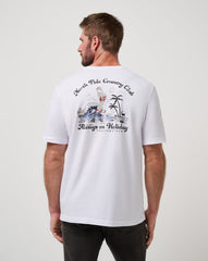 White Travis Mathew Holly Jollies Tee