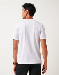 White Travis Mathew Worth A Shot Tee