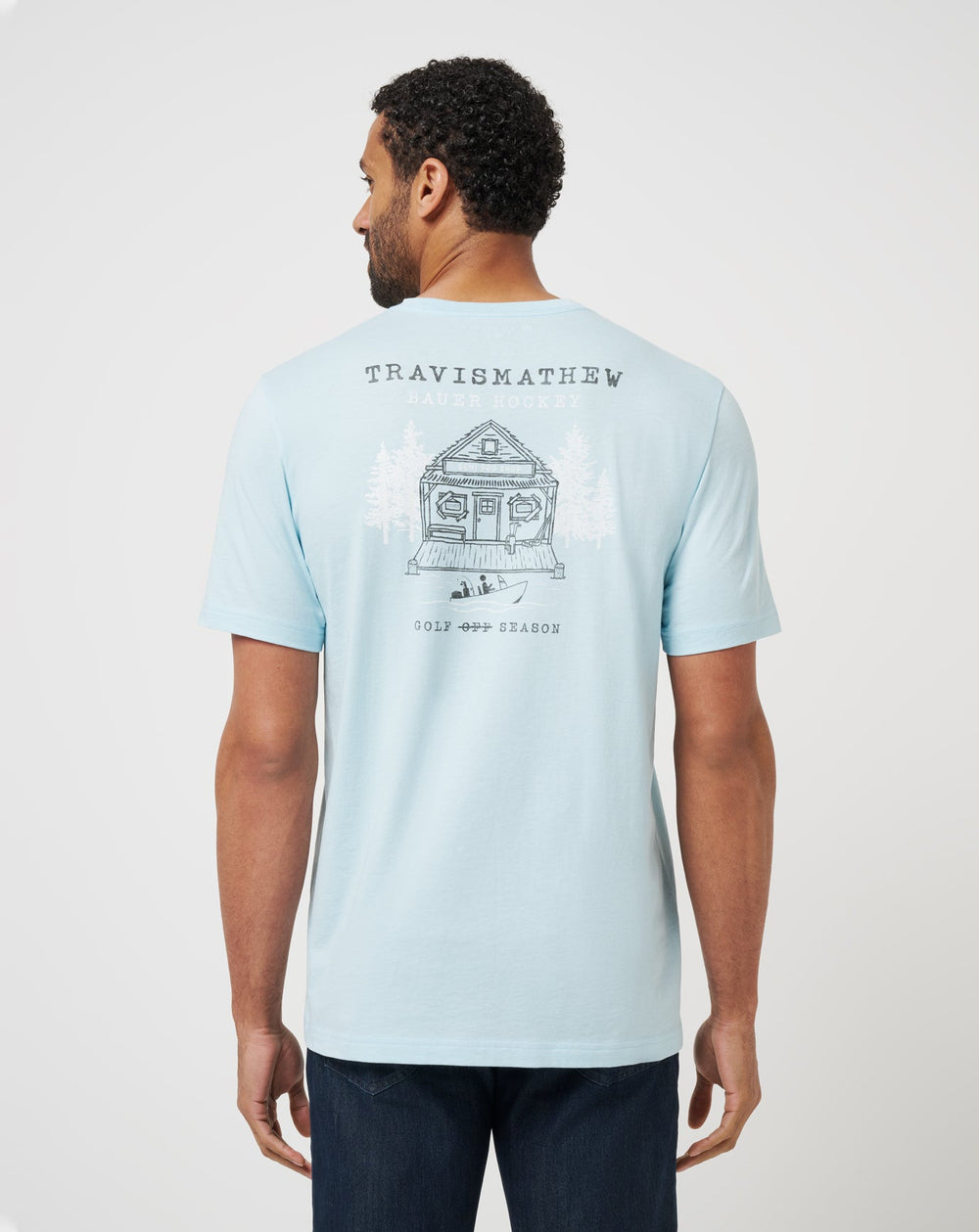 Cory Blue Travis Mathew Maple Tree Tee