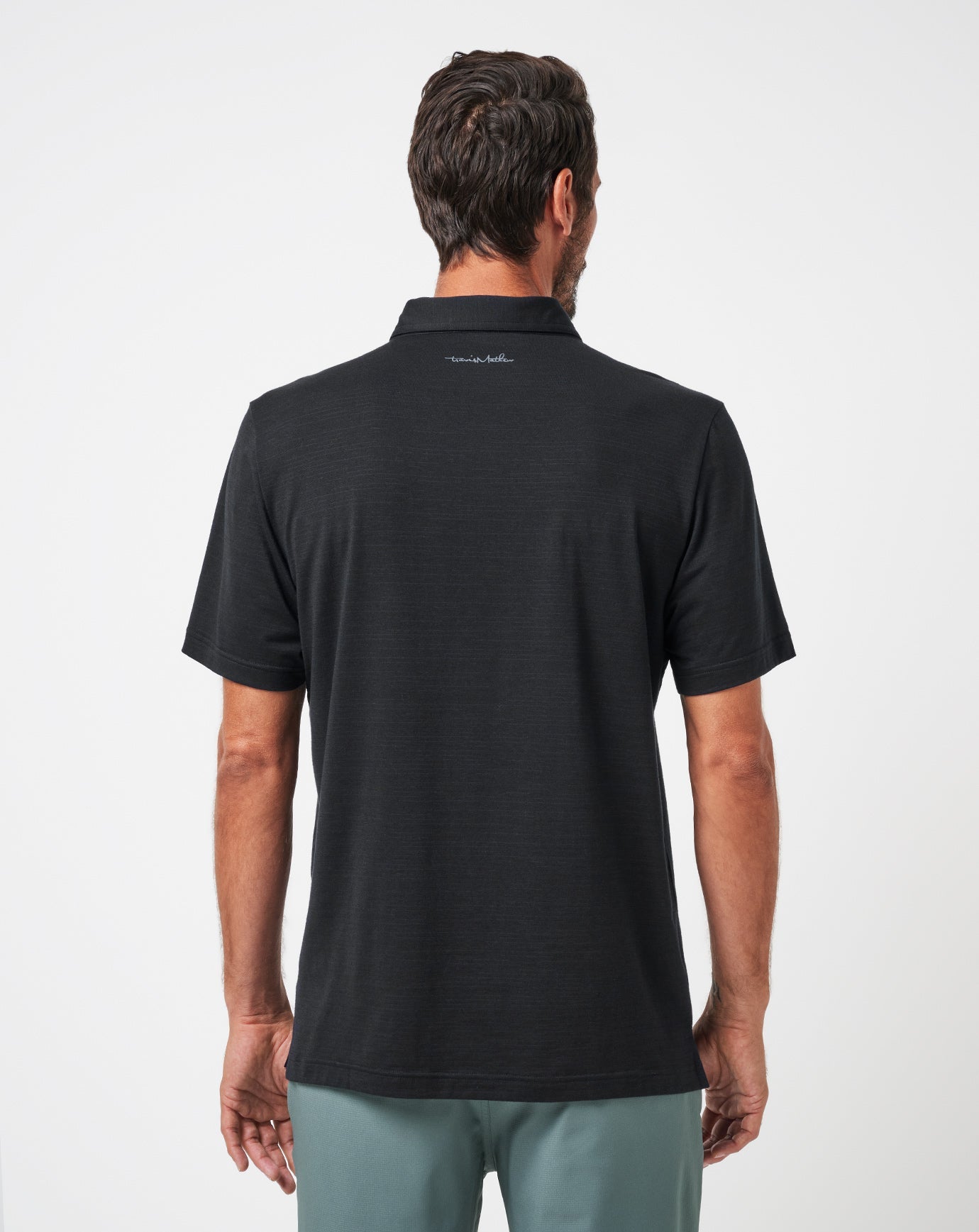 Black Travis Mathew The Heater Polo