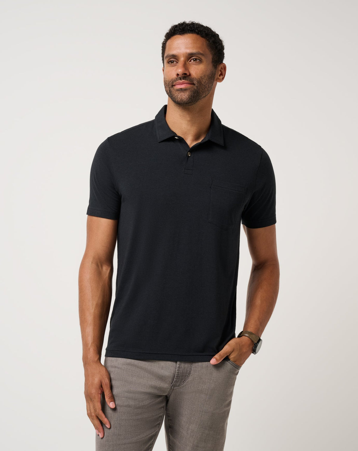 Black Travis Mathew The Cloud Polo