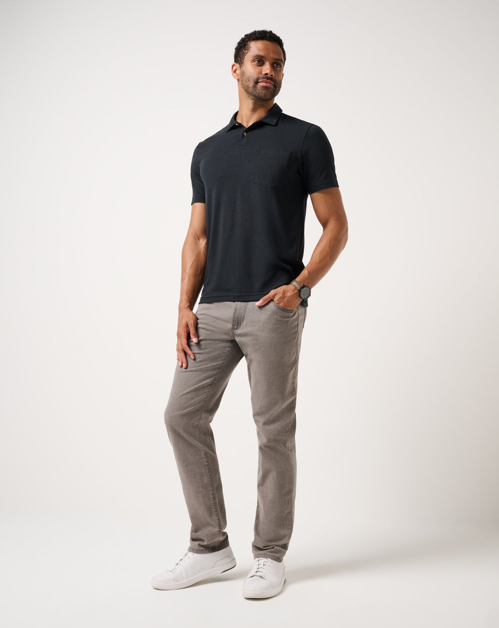 Black Travis Mathew The Cloud Polo