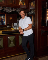 White Travis Mathew All Day Social Club Polo