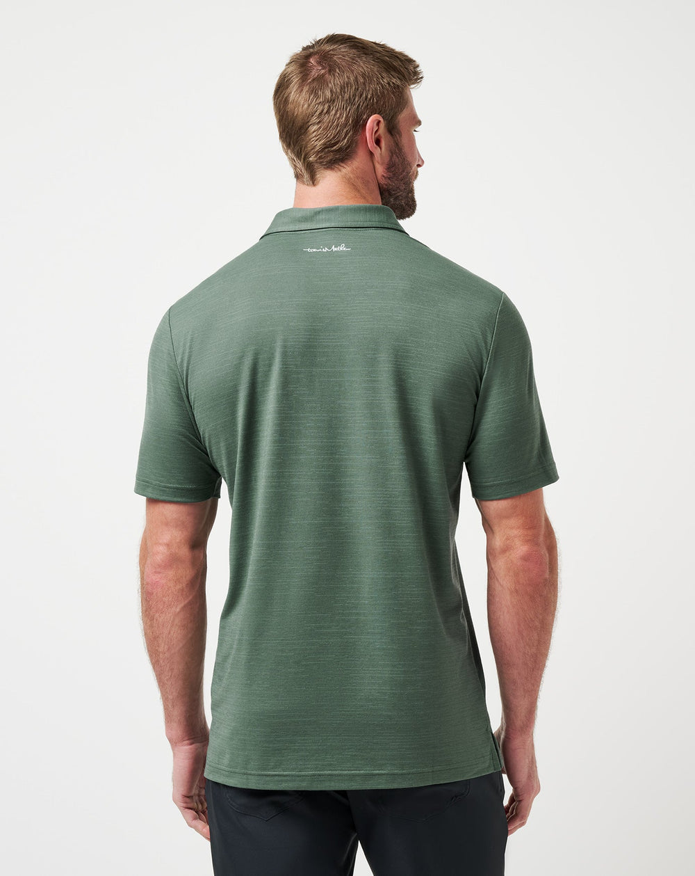 Balsam Green Travis Mathew The Heater Polo