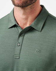 Balsam Green Travis Mathew The Heater Polo