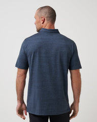 Vintage Indigo/Black Travis Mathew The Heater Polo