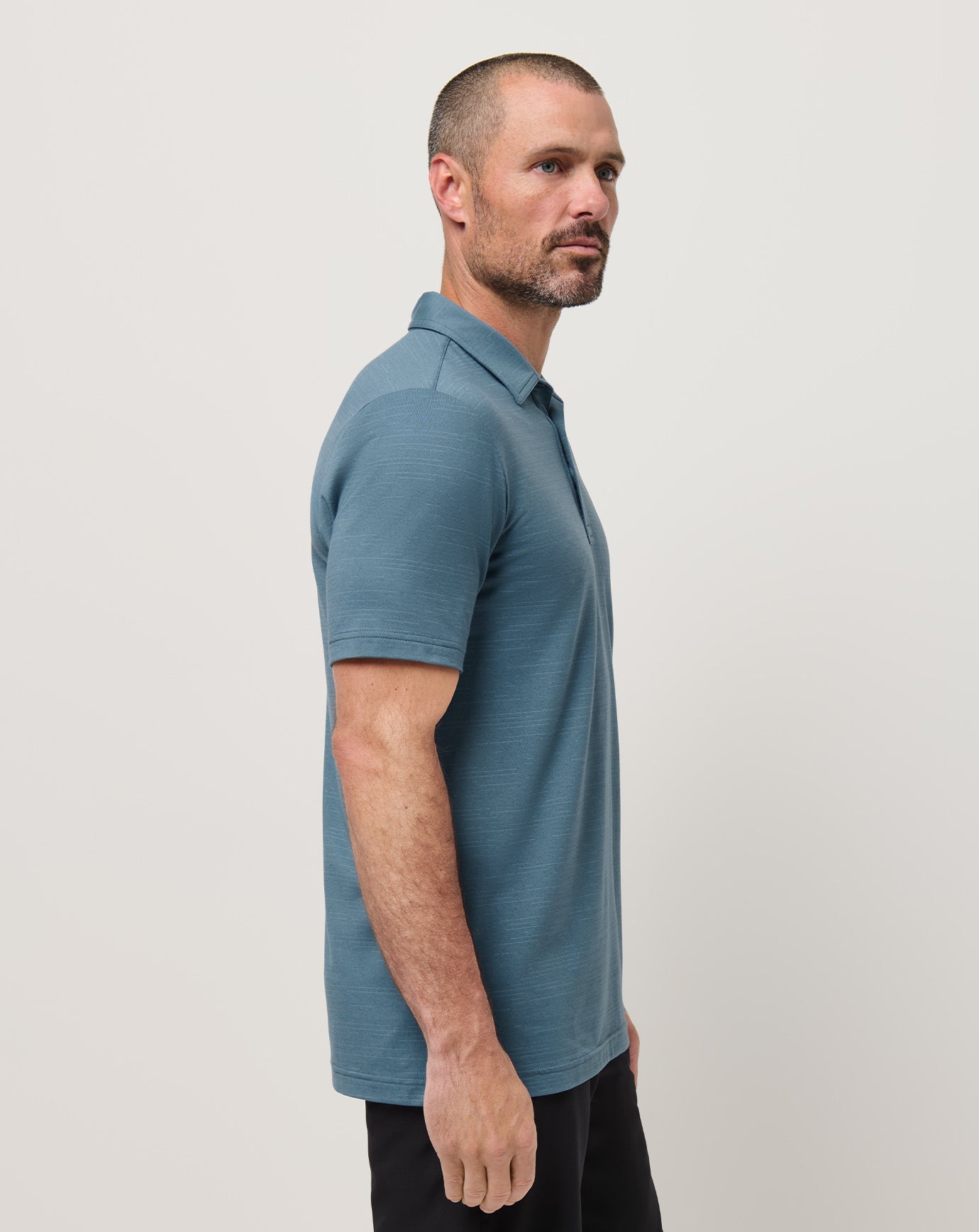 Copen Blue Travis Mathew The Heater Polo