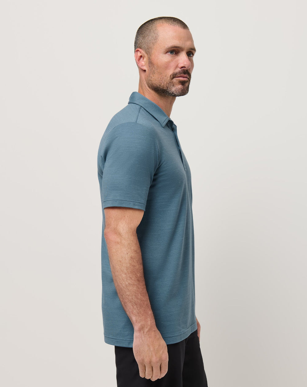 Copen Blue Travis Mathew The Heater Polo