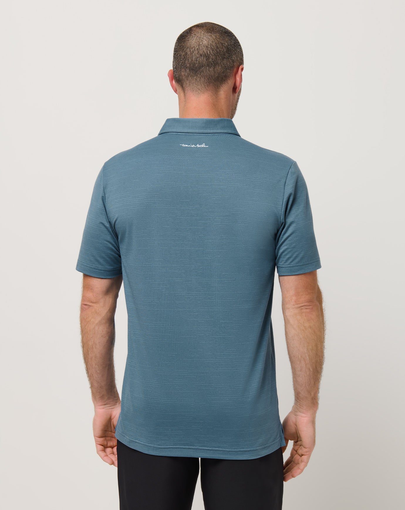 Copen Blue Travis Mathew The Heater Polo