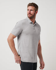 Heather Microchip Travis Mathew The Heater Polo