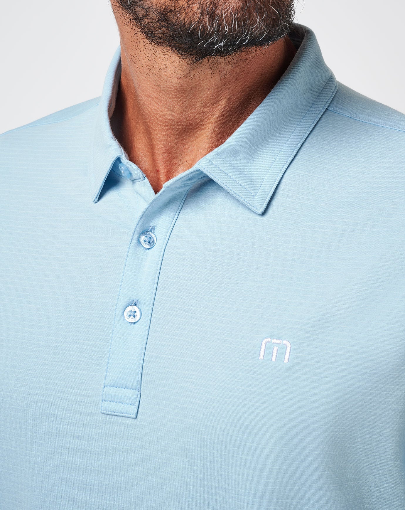 Heather Dream Blue Travis Mathew The Heater Polo
