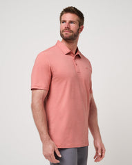 Dusty Rose Travis Mathew The Heater Polo