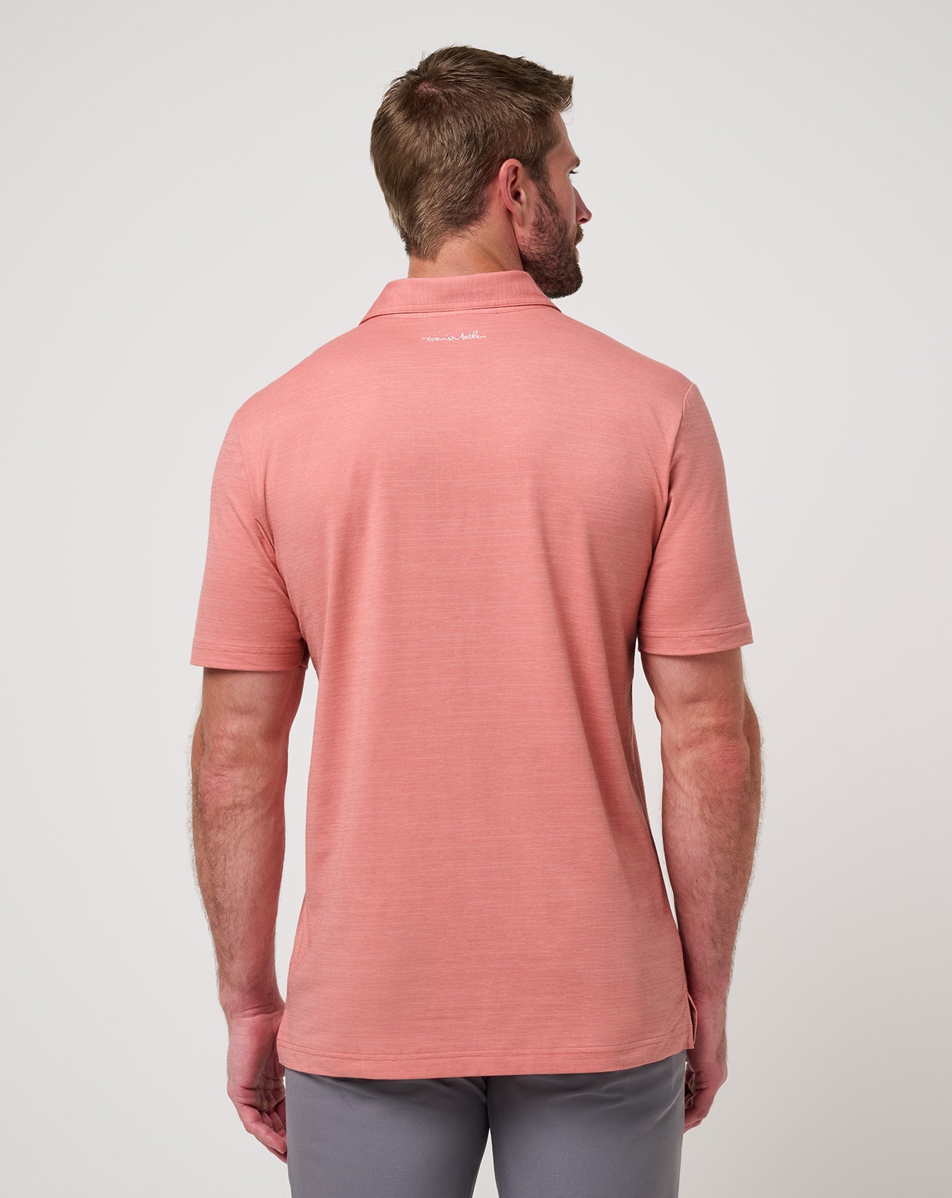 Dusty Rose Travis Mathew The Heater Polo
